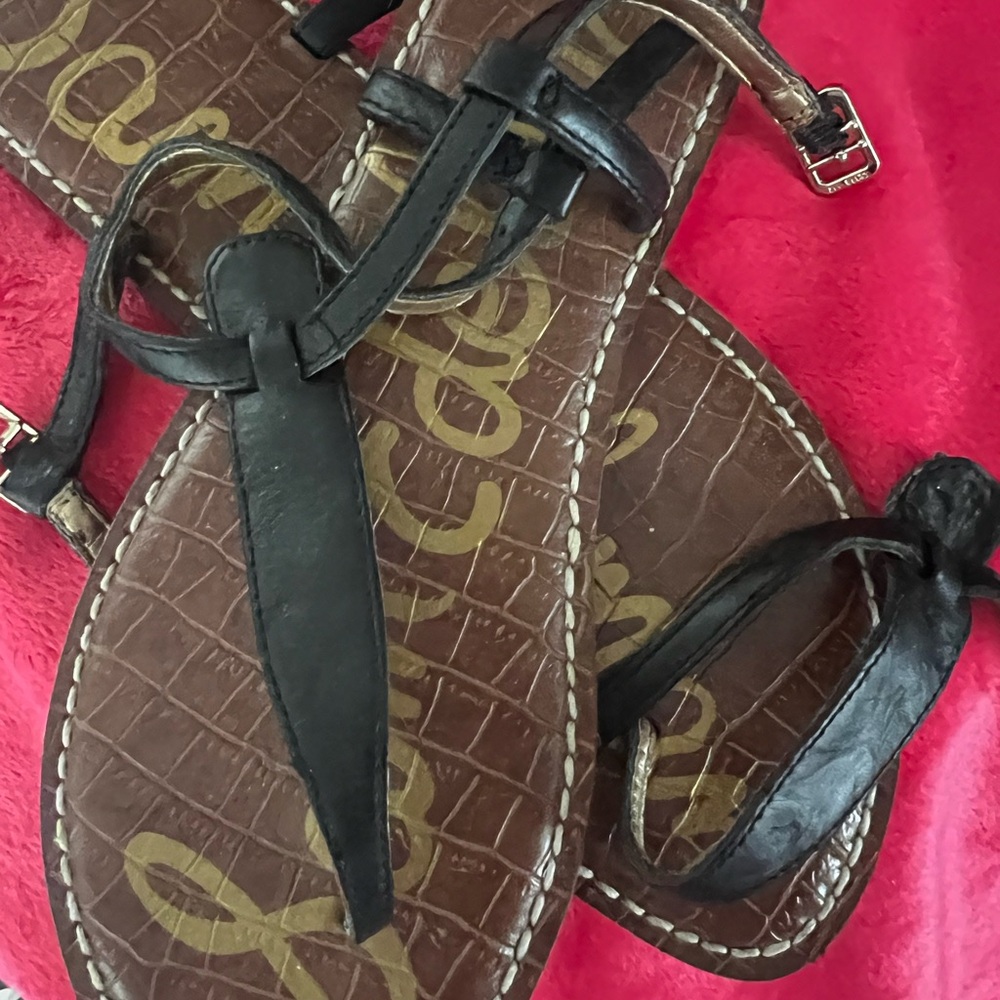 Black Strappy Sandals